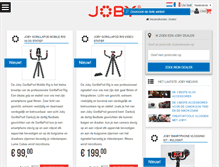 Tablet Screenshot of gorillapod.nl
